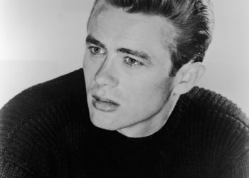 Portrait of American film actor James Dean (1931 - 1955) dressed in a dark-colored sweater, early 1950s. (Photo by Hulton Archive/Getty Images)