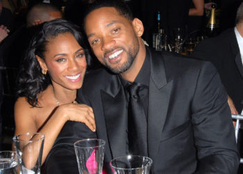 Jada Pinkett Smith and Will Smith at the Shrine Auditorium in Los Angeles, California (Photo by Ron Wolfson/WireImage)
