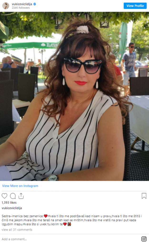 LIDIJA VUKIĆEVIĆ POKAZALA SVOJU "DVOJNICU": Sestra, imenica bez zamjenice