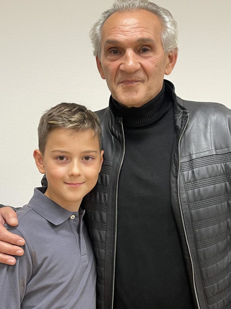 S desetogodišnjim Adnanom Selimovićem