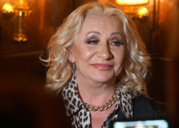20, October, 2022, Belgrade - Vesna Zmijanac's performance at the Dva jelena restaurant. Vesna Zmijanac. Photo: M.M./ATAImages

20, oktobar, 2022, Beograd - Nastup Vesne Zmijanac u restoranu Dva jelena. Photo: M.M./ATAImages