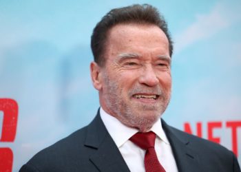 LOS ANGELES, CALIFORNIA - MAY 22: Arnold Schwarzenegger attends the Los Angeles Premiere of Netflix's "FUBAR" at The Grove on May 22, 2023 in Los Angeles, California. (Photo by Phillip Faraone/Getty Images)