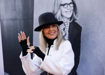FILE PHOTO: 2017 American Film Institute Life Achievement Award  – Arrivals – Los Angeles, California, U.S., 08/06/2017 - Actress Diane Keaton. REUTERS/Mario Anzuoni/File Photo